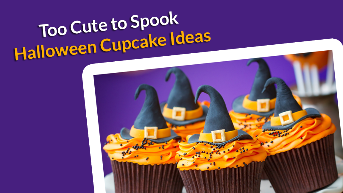 Too Cute to Spook | Halloween Cupcake Ideas
